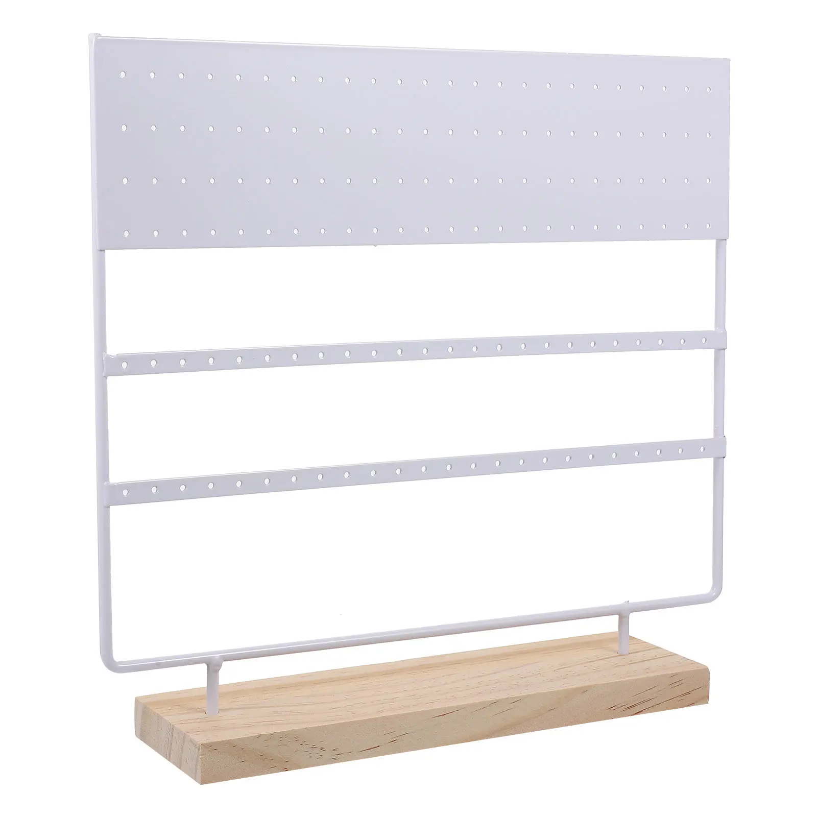 1Pcs Ear Stud Display Rack Iron Jewelry Tower Practical Three Layers Organizer Creative Stand for Earrings Bedroom Dressing