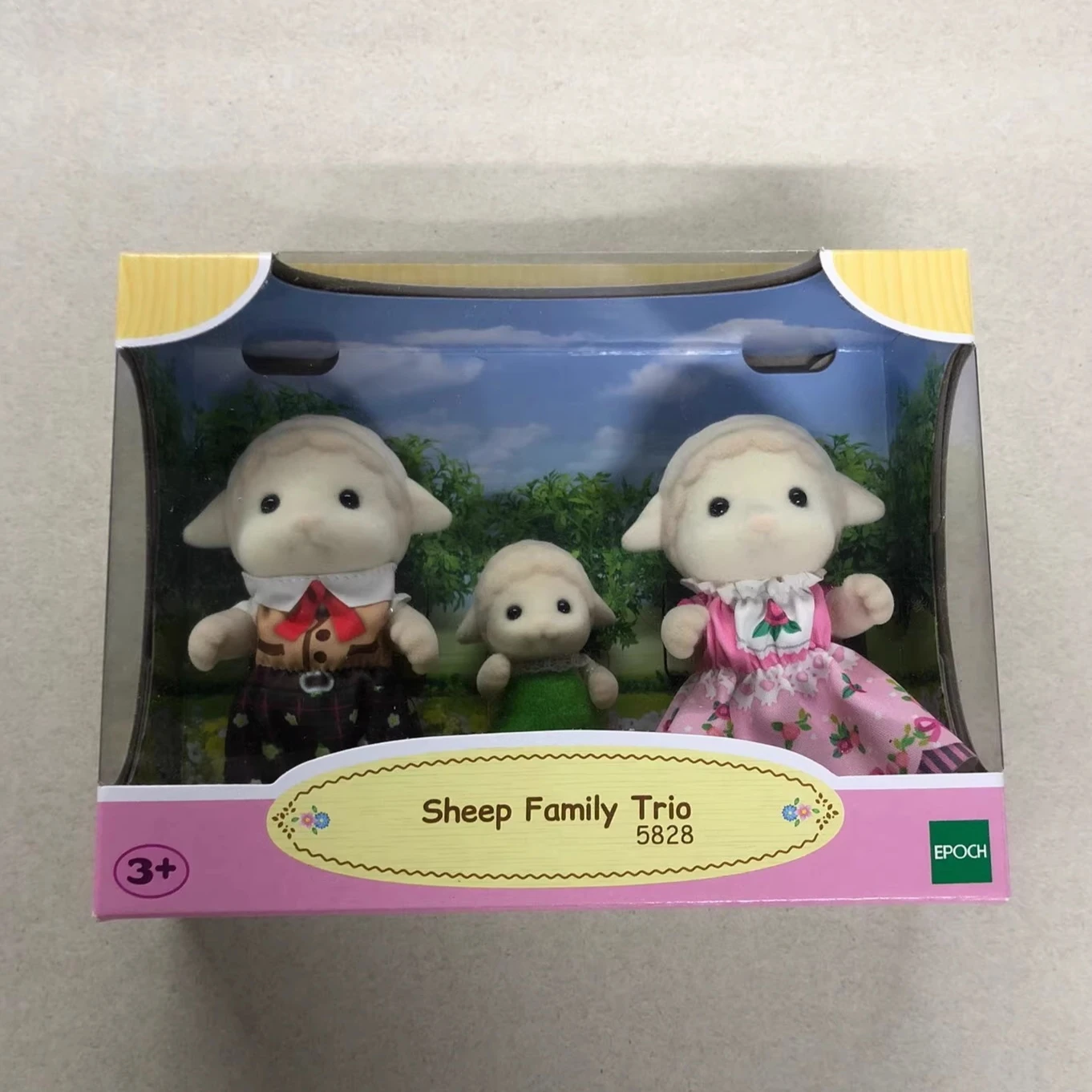 シルバニアファミリー動物テーマセット象羊花猫グッズおもちゃかわいいアニメフィギュア部屋の装飾子供クリスマスギフト