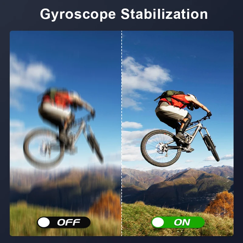 SJCAM SJ10X كاميرا الحركة المقاومة للماء المضادة للاهتزاز 4K شاشة تعمل باللمس وضع تحت الماء كاميرا فيديو رياضية خارجية متعددة الوظائف