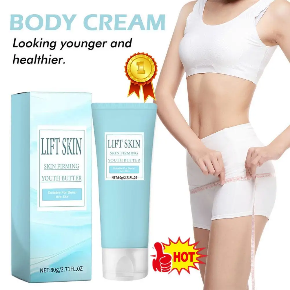 

1pc 80g Body Firming Anti-Wrinkle Cream Moisturizing And Hydrating Deep Moisturizing Skin Firming Whitening Body Cream