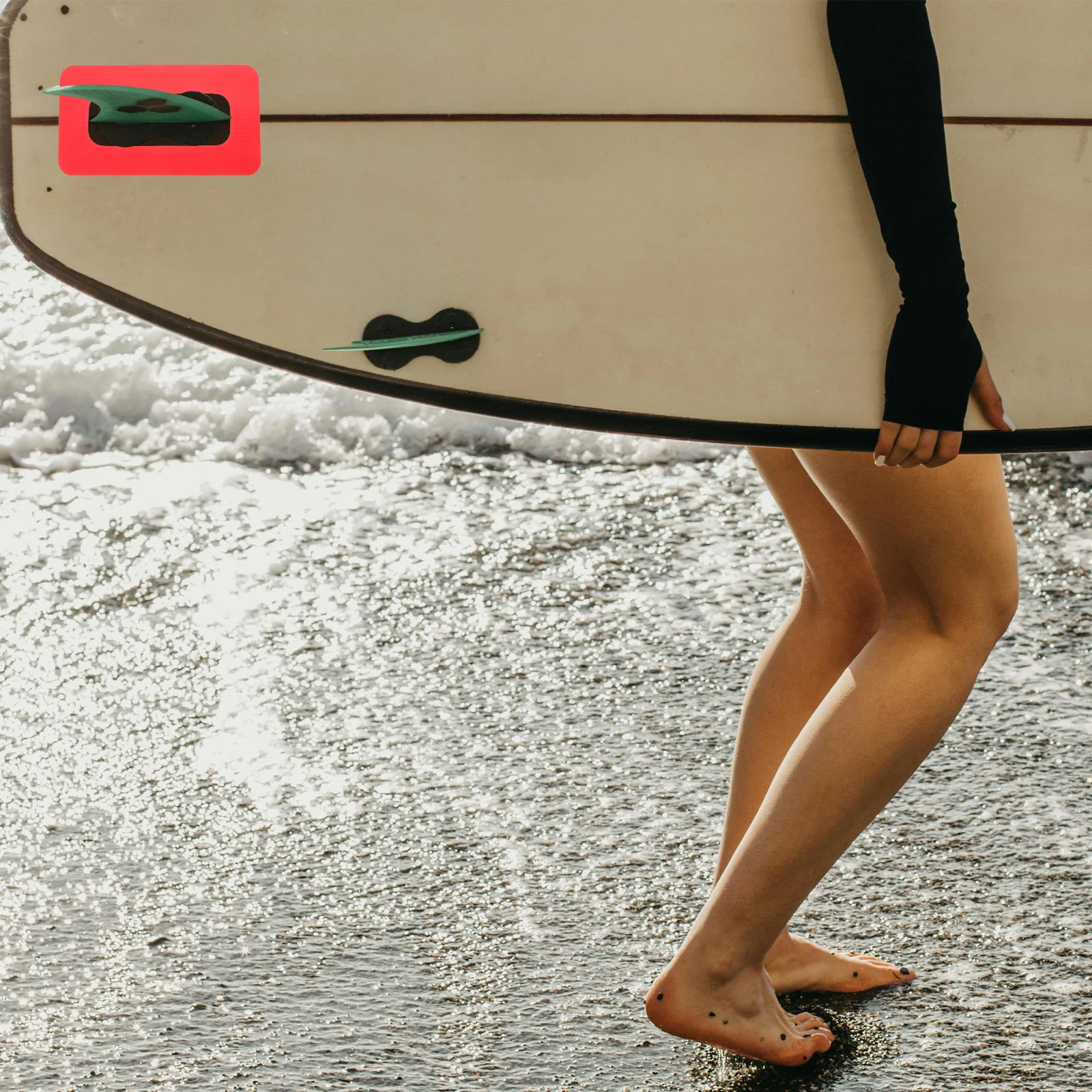 

Tail Rudder Slot Patch Durable Fin Box Connector For Surfboard Paddle Repair Replacement Paddle Accessories Waterproof