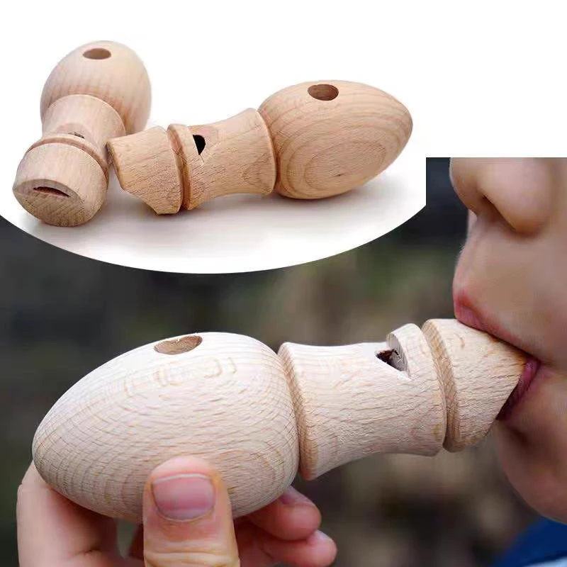 3PCS Wooden Bird Call Whistle Kids Musical Toys For Party Favors Classroom Prizes Cute Things Funny Gift Kinder Speelgoed