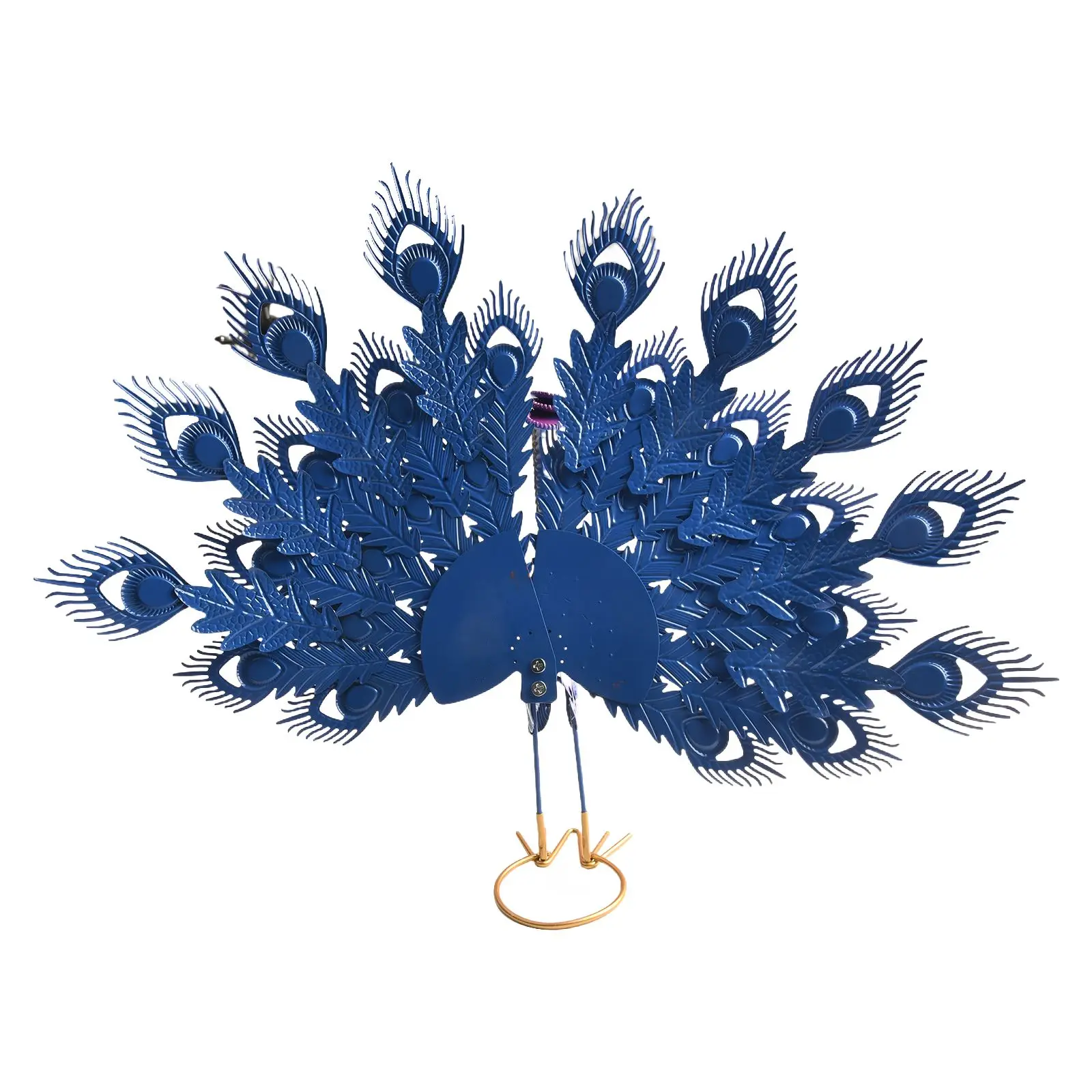

DIY Peacock Ornament Garden Decoration Ornament Exquisite Art Piece Long-term Use Unique Design Welcoming Vibe Outdoor Ornament