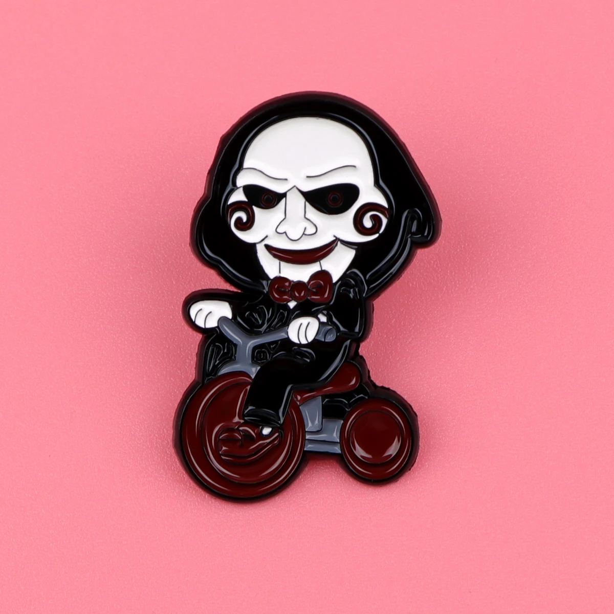 9pcs Horror Enamel Pin Set Gothic Lapel Brooch Backpack Denim Jacket Badge Halloween Collectible Jewelry Gift