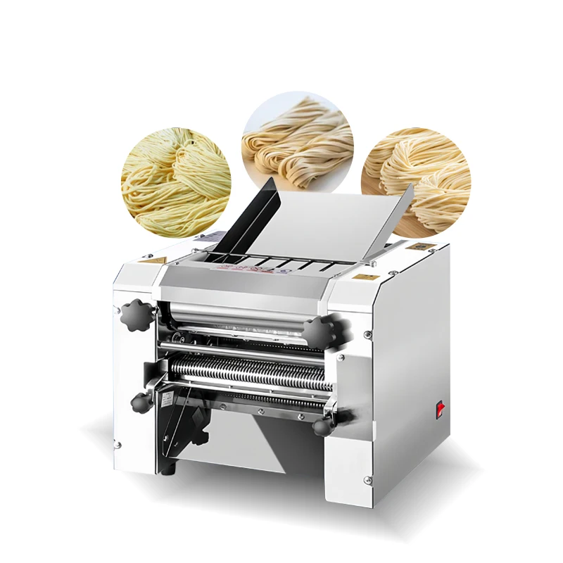 

Commercial desktop stainless steel electric automatic roller noodle press with core motor assembly
