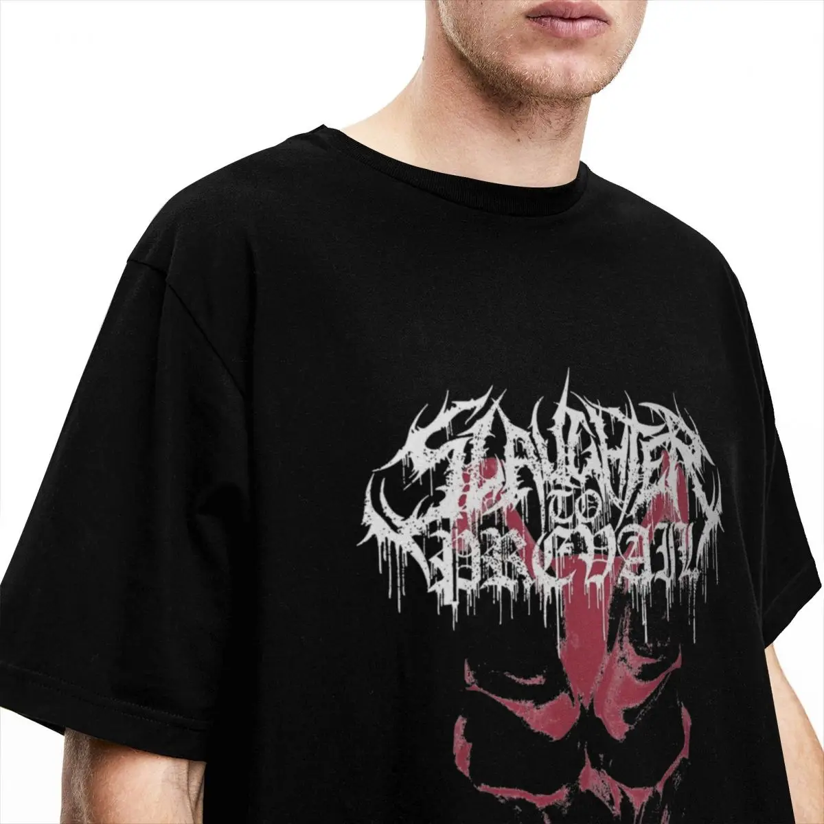 Band SLAUGHTER TO PREVAIL MISERY SERMON Merchandise Shirt for Men Women Creative 100% Cotton Original Tee Shirts