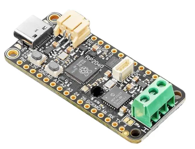 5724 RP2040 Piuma CAN Bus con controller CAN MCP2515 - STEMMA QT