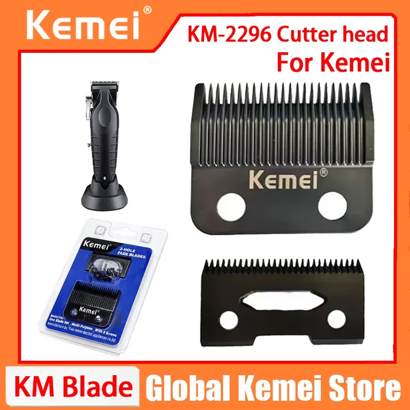 laminas-de-reposicao-originais-dlc-para-maquina-de-cortar-cabelo-compativeis-com-o-aparador-de-cabelo-kemei-km-2296-com-2-parafusos