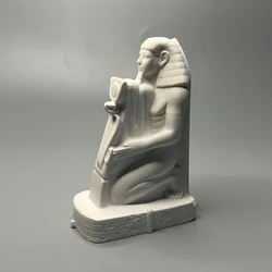 Ancient Egyptian Pharaoh Pyramid Tutankhamun mummy plaster sculpture desktop small ornaments commemorative gift