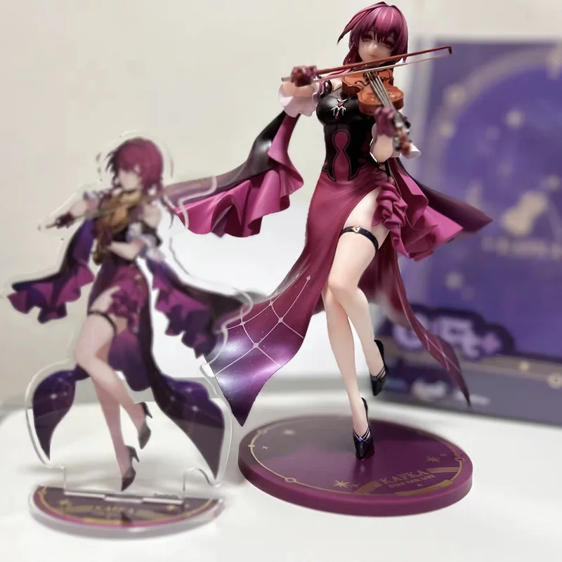 

In Stock Honkai Star Rail Kafka 1/8 Scale Figure Star Iron Live Exquisite Collectible Desktop Ornamental Character Model Gifts
