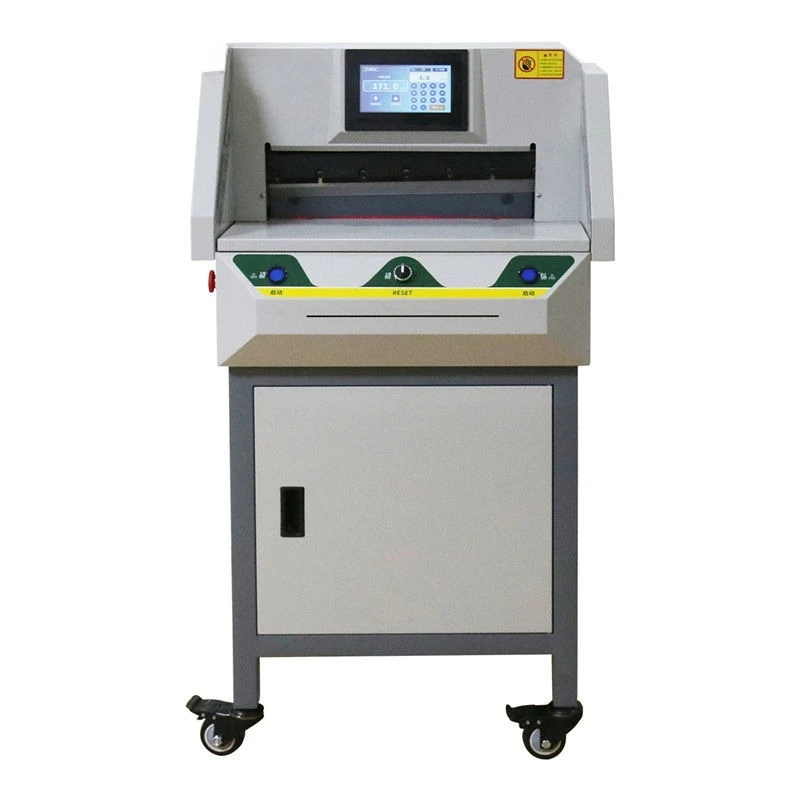 

Electric paper cutter graphic advertising heavy cutting machine 8cm thick multi functional