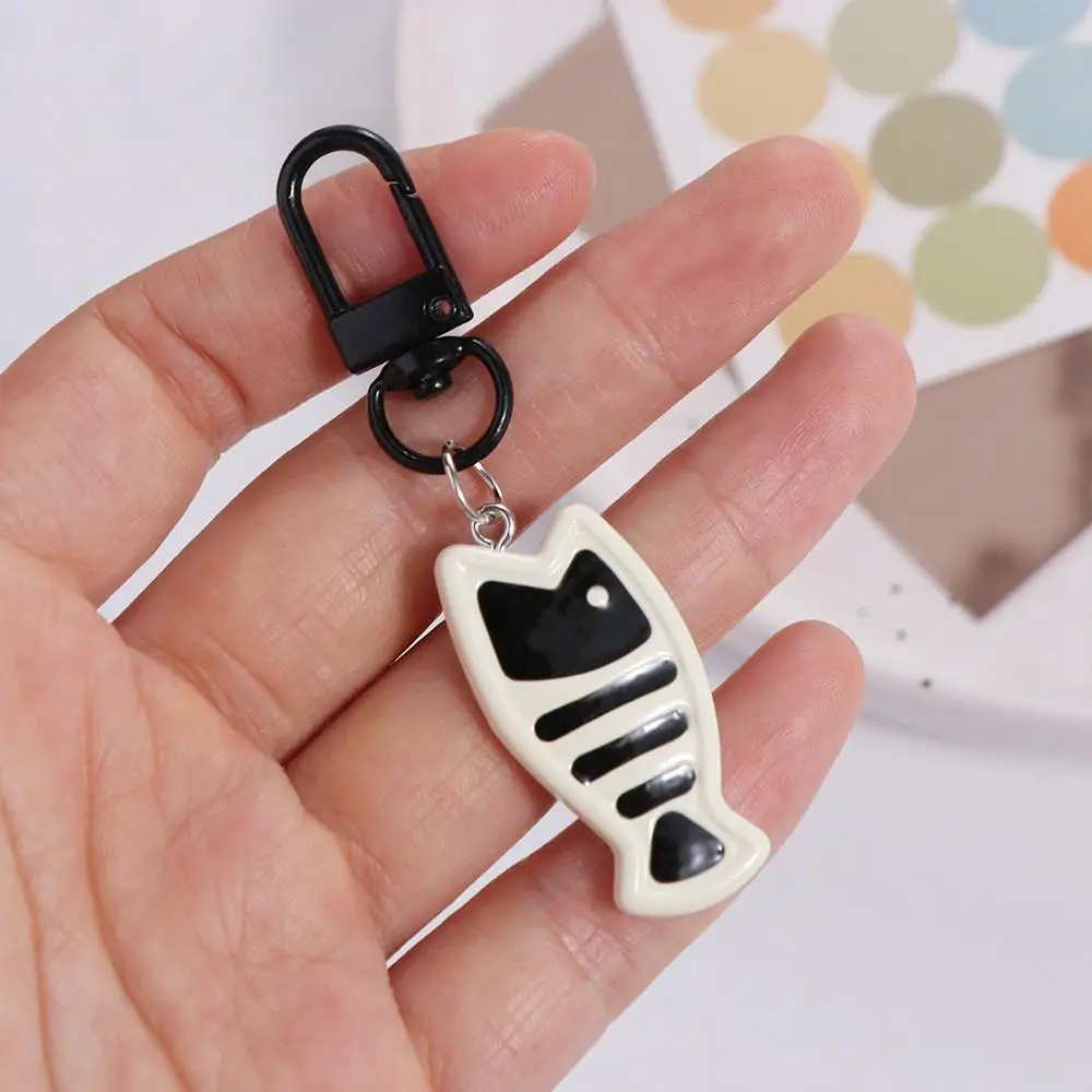 Creative Cute Cat Keychain Cartoon Key Ring Couple Kitty Pendant Kawaii Animal Fish Keychain Bag Hanging