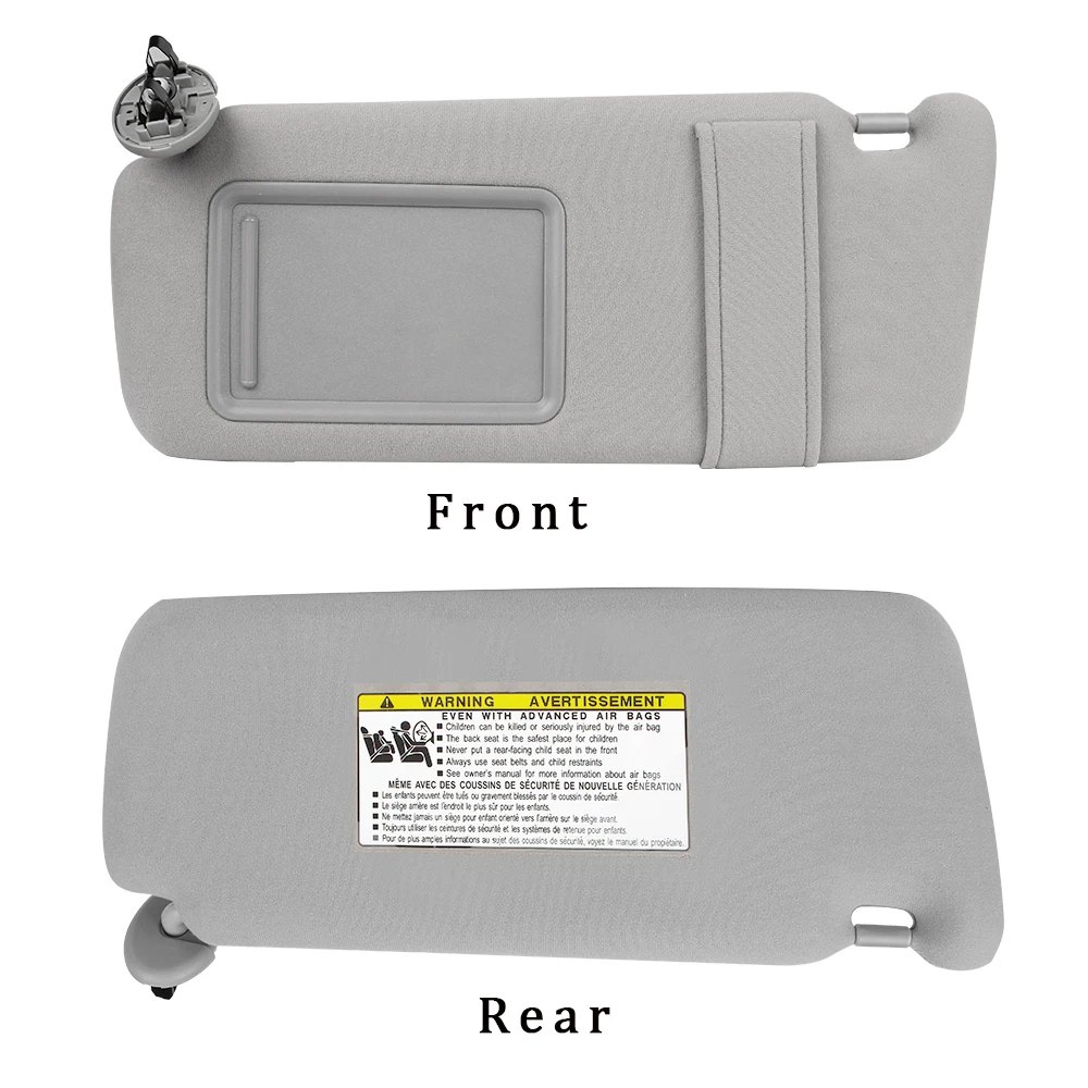 Auto Sonnenblende Schattens piegel für Toyota Camry 2013-2017 Fahrer Passagier links rechts beige grau 74320-06780-b0 – Detail 9