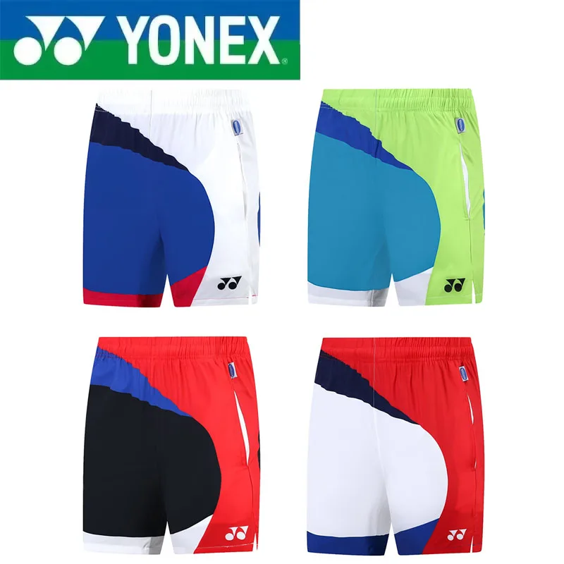YONEX High-quality Badminton Sports Casual Shorts for Men and Women, Quick Drying Training Running Breathable Shorts