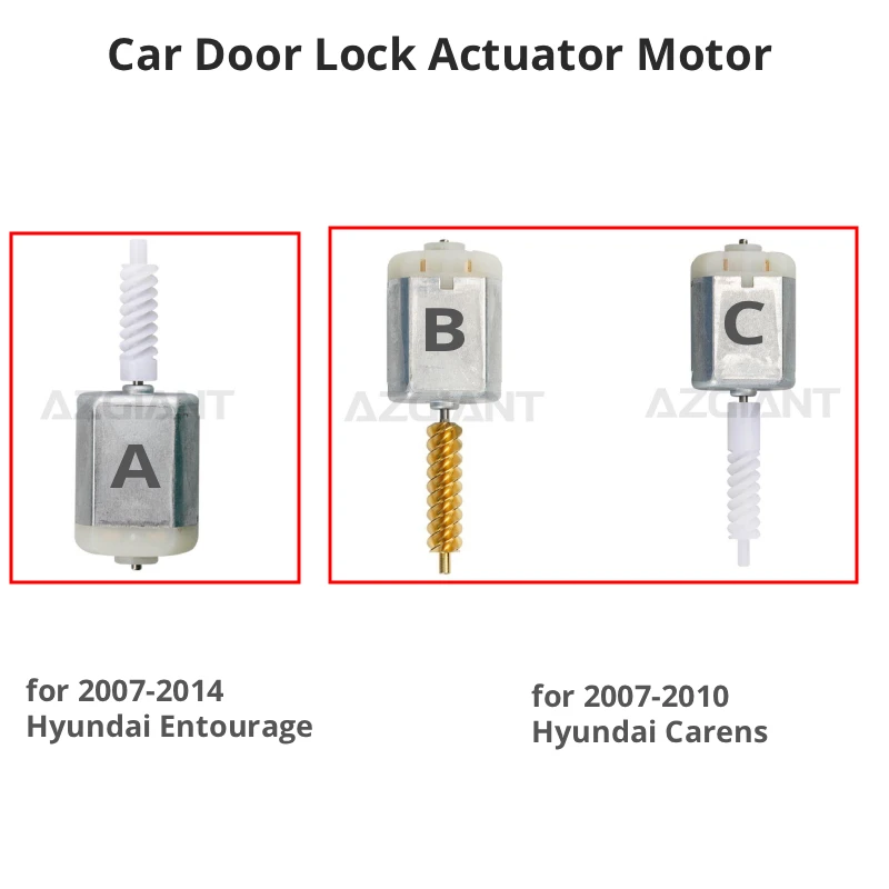 Car Door Lock Actuator Motor Replacement Unit Auto Side Slide Latch System Auto Accessories OEM for Hyundai Entourage 2007-2014
