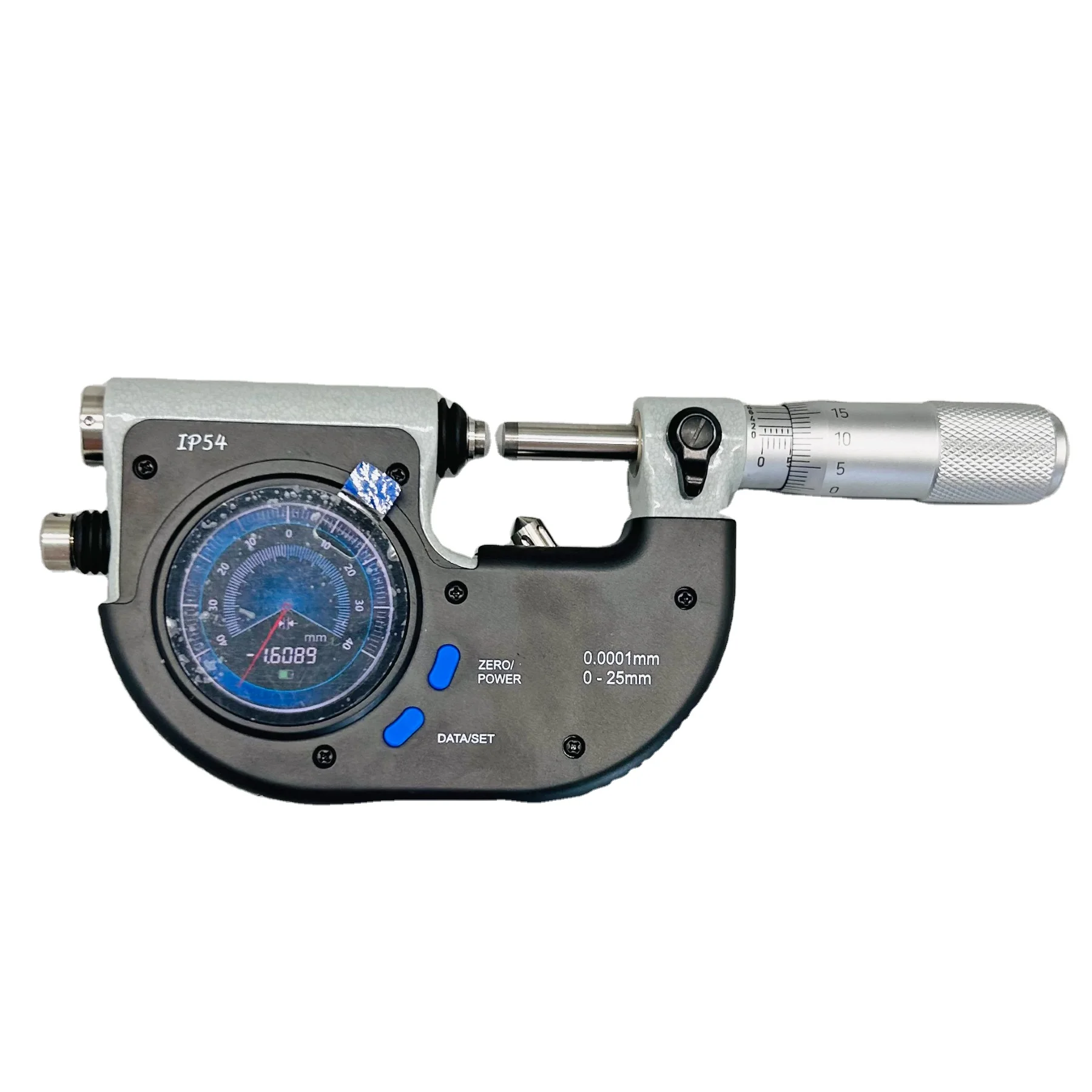 Custom Logo IP54 Precision Level Dial Snap Indicating Micrometer For Measuring Cylindrical Workpiece