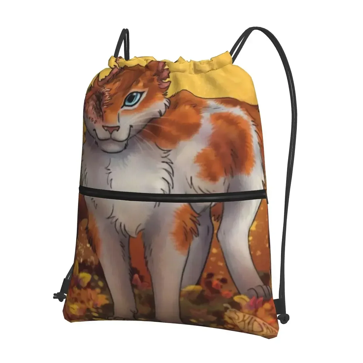 Brightheart, Warrior Cats Thunderclan, Lostface, Cloudtail, Brightpaw Backpacks Drawstring Bag Storage Bags For School Students