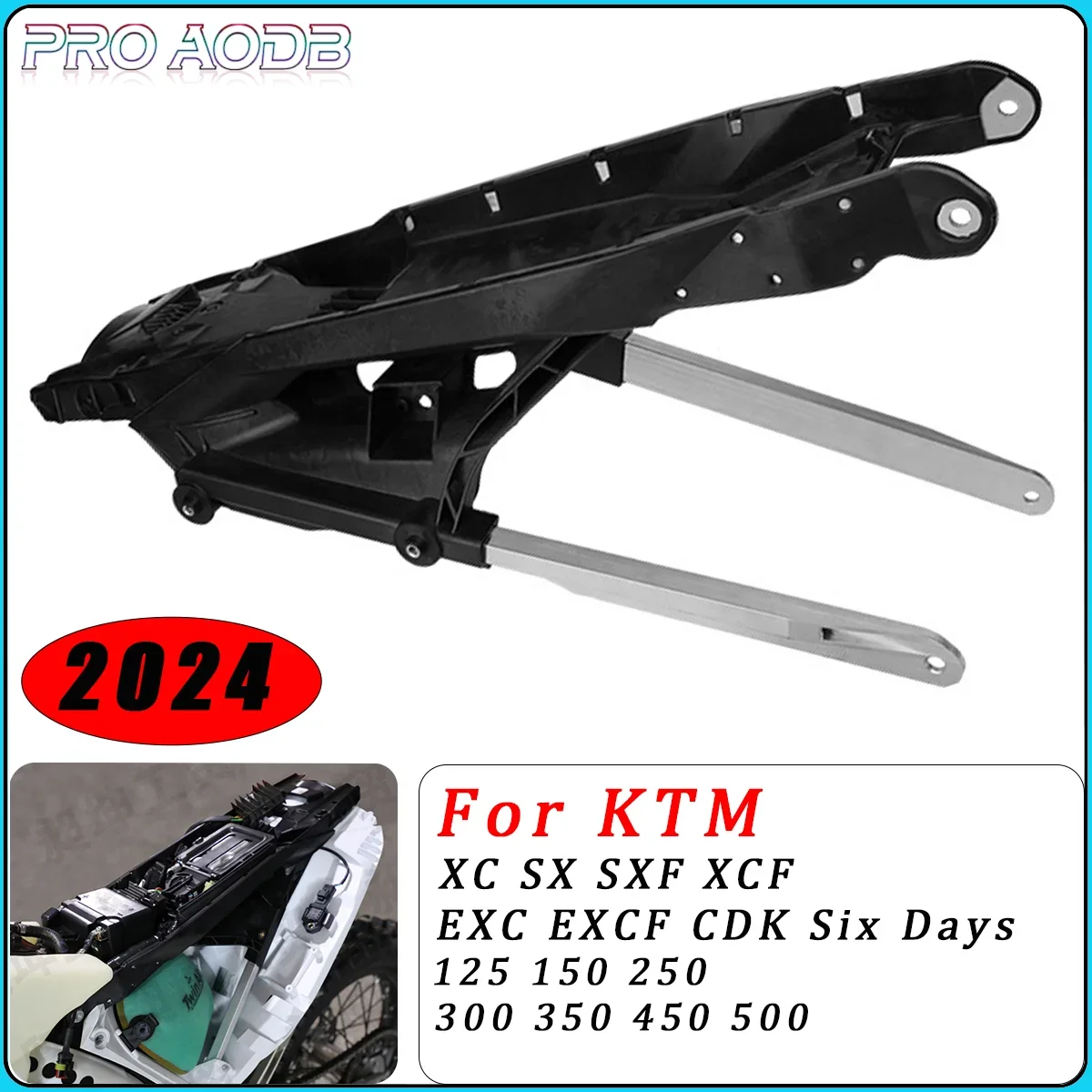 

Motorcycle Enhanced Subframe Rear Seat Bracket For KTM XC XCF SX SXF EXC EXCF XCW XCFW SMR 125 150 250 300 350 450 500 2023-2024