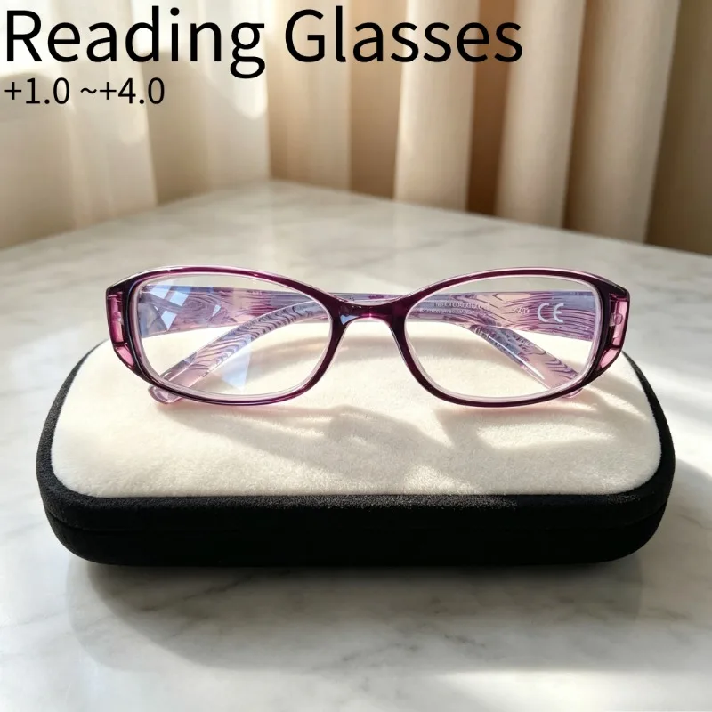 12-Color Striped Reading Glasses - Unisex, a Must for Daily Work, High-Quality Fashion Glasses, Durable Vision Aids, High-Quality Reading Glasses Wrapped in Christmas and Halloween Gifts