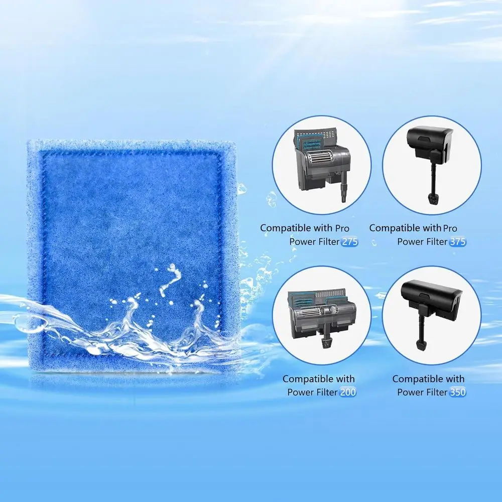 Aquarium Filter Cartridge 32 Pack Rite-Size C Filter Replacement Cartridges Compatible with PRO Power Filters 275/375 /Power Fil