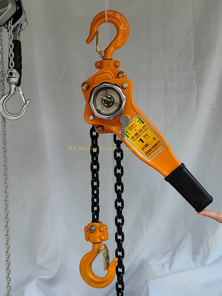 

Electric power construction manual hoist rope tightener chain wrench hoist wire tightener
