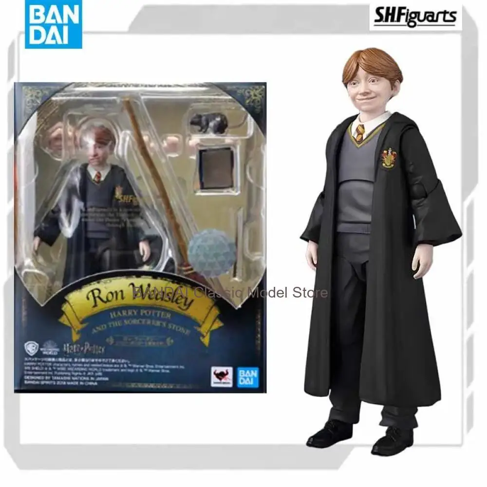 بانداي الأصلي أطقم منمذجة SHF هاري بوتر سيفيروس سناب عمل نموذج لجسم اللعب هدية لصبي تحصيل رغوة القطن التعبئة والتغليف