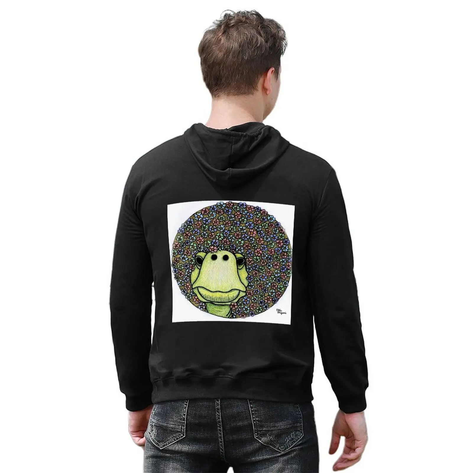 Live Long, Friend Hoodie winter clothes korean style clothes male clothes men's autumn graphic hoodies