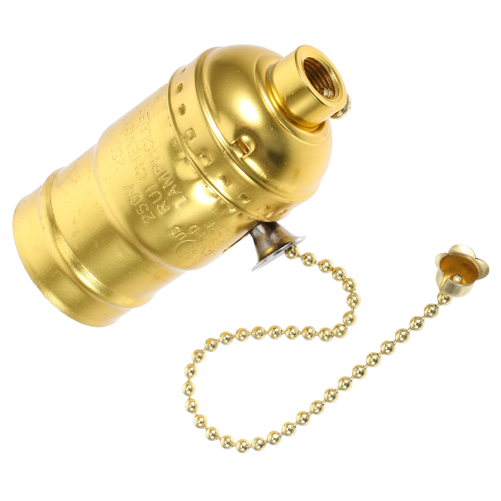 

E26 Zipper Lamp Holder Vintage Led Socket Replacement Pull Chain Light Base for Wall Ceiling Decorative Lamp Sockets