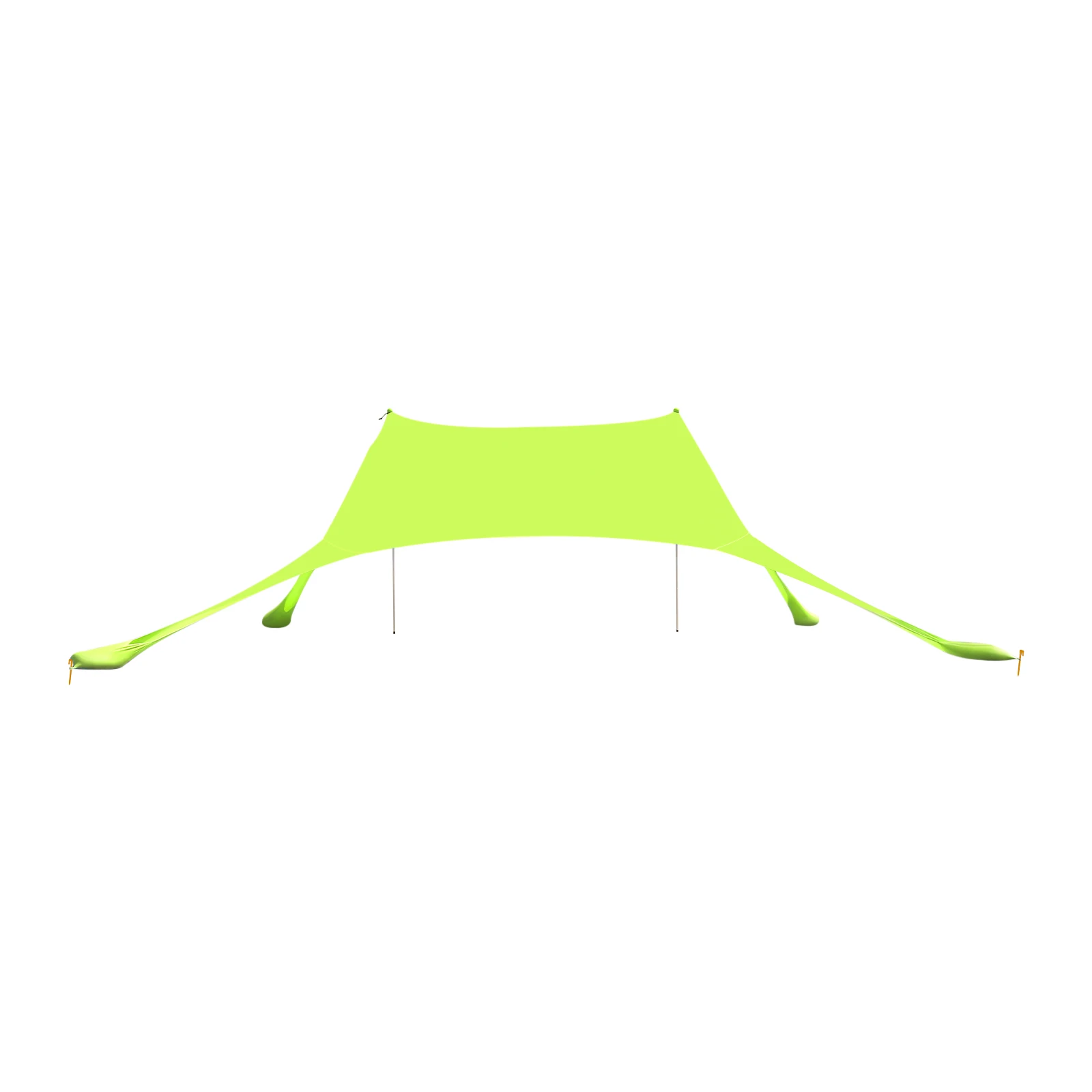 4-Person Waterproof Beach Tent, UV Protection, Spacious 6.566.56ft, Stable Aluminum Poles, Easy Setup for Outdoor Fun