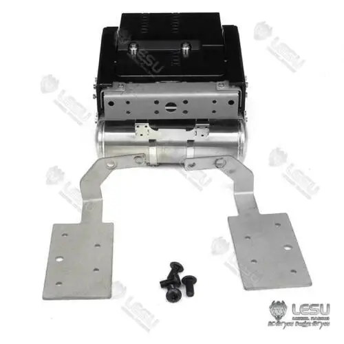 LESU RC Metal Battery Box Rear Beam Set for 1/14 Remote Control DIY Tamiyaya  Model Tractor Truck TH16419