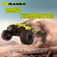 RLAARLO OMNI-TERMINATOR Brushless 4WD RTR 1/10 Scale Electric Remote Control Model Car Monster Truck Adults Children's Toys