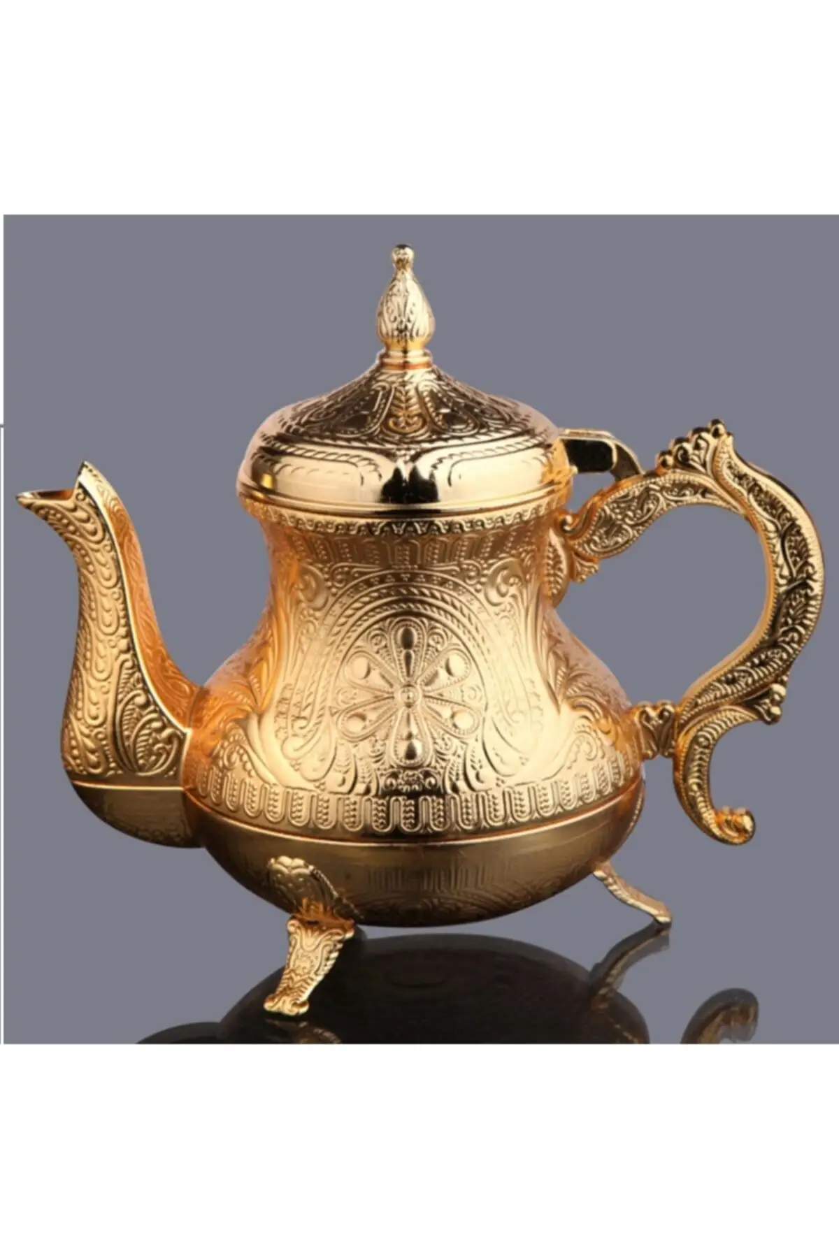 Decorative Teapot Cast Gold Teapot