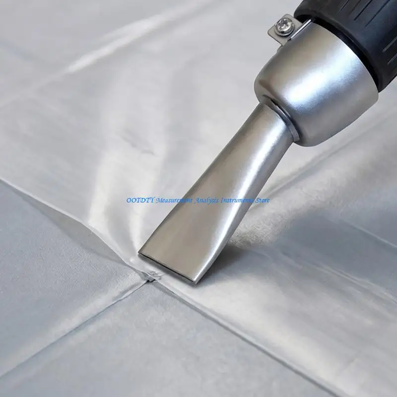 367D Stainless Steel Flat Nozzle Perfect For Hot Air Guns Precise Welding And Electronics Repair Detailed Soldering Tasks