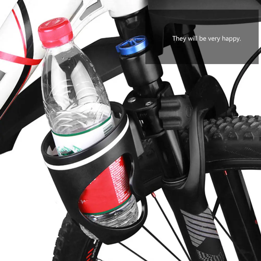 

2 Pcs Stroller Cup Holder Water Bottle Rack Trolley Feeding Cart Back Seat