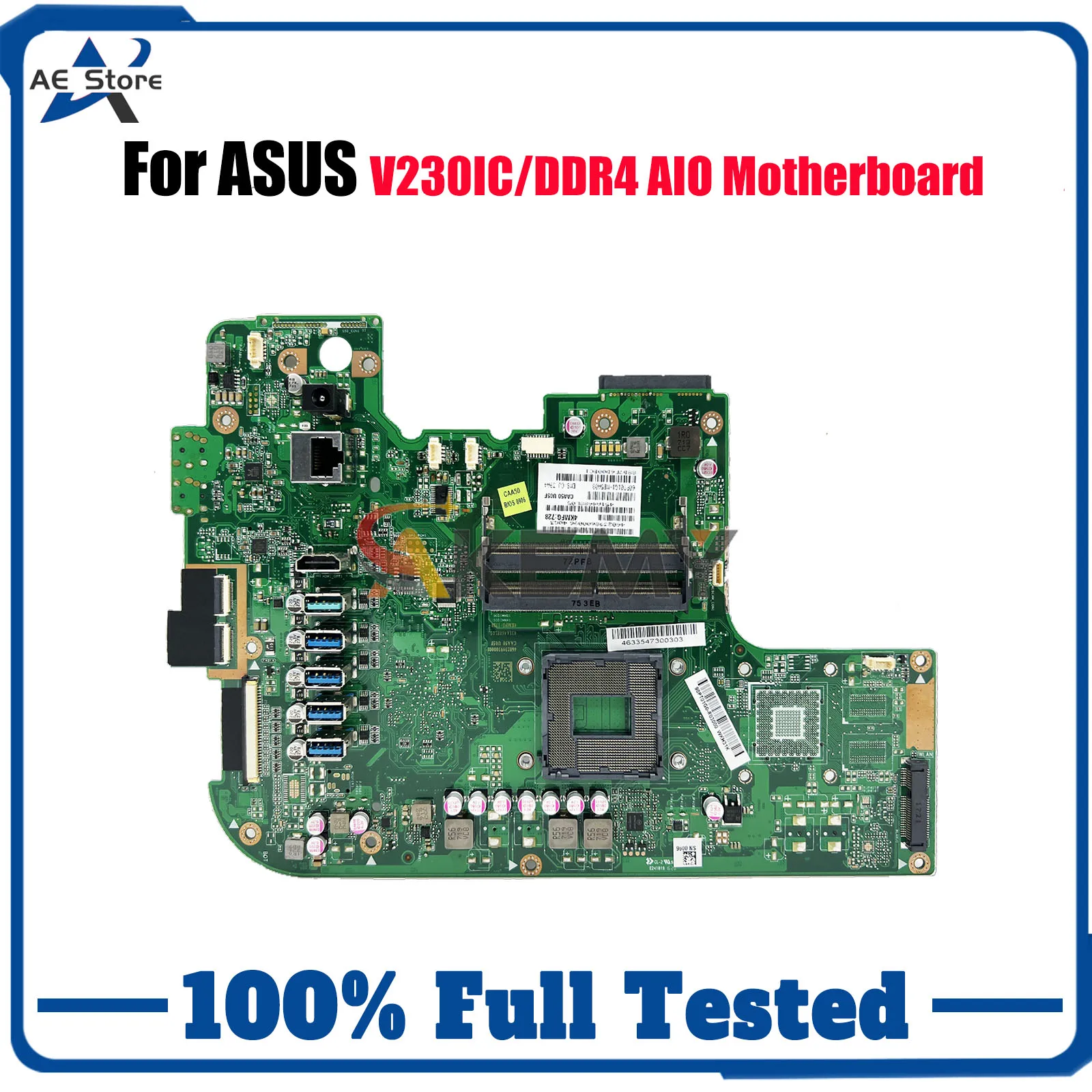 اللوحة الأم V230IC/DDR4 لـ ASUS Vivo AiO V230I V230IA V230IC اللوحة الرئيسية هذا المنتج متوفر في المخزون 100% اختبارات موافق الشحن السريع