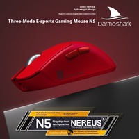 Darmoshark Dharma Shark N5 Big Hand Mouse Ergonomics 8k E-Sports Game Office Lightweight Wireless Mouse