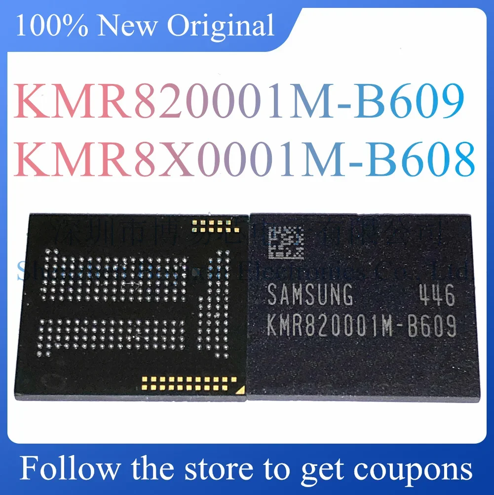 NEW KMR8X0001M-B608 KMR820001M-B609.Original Product.