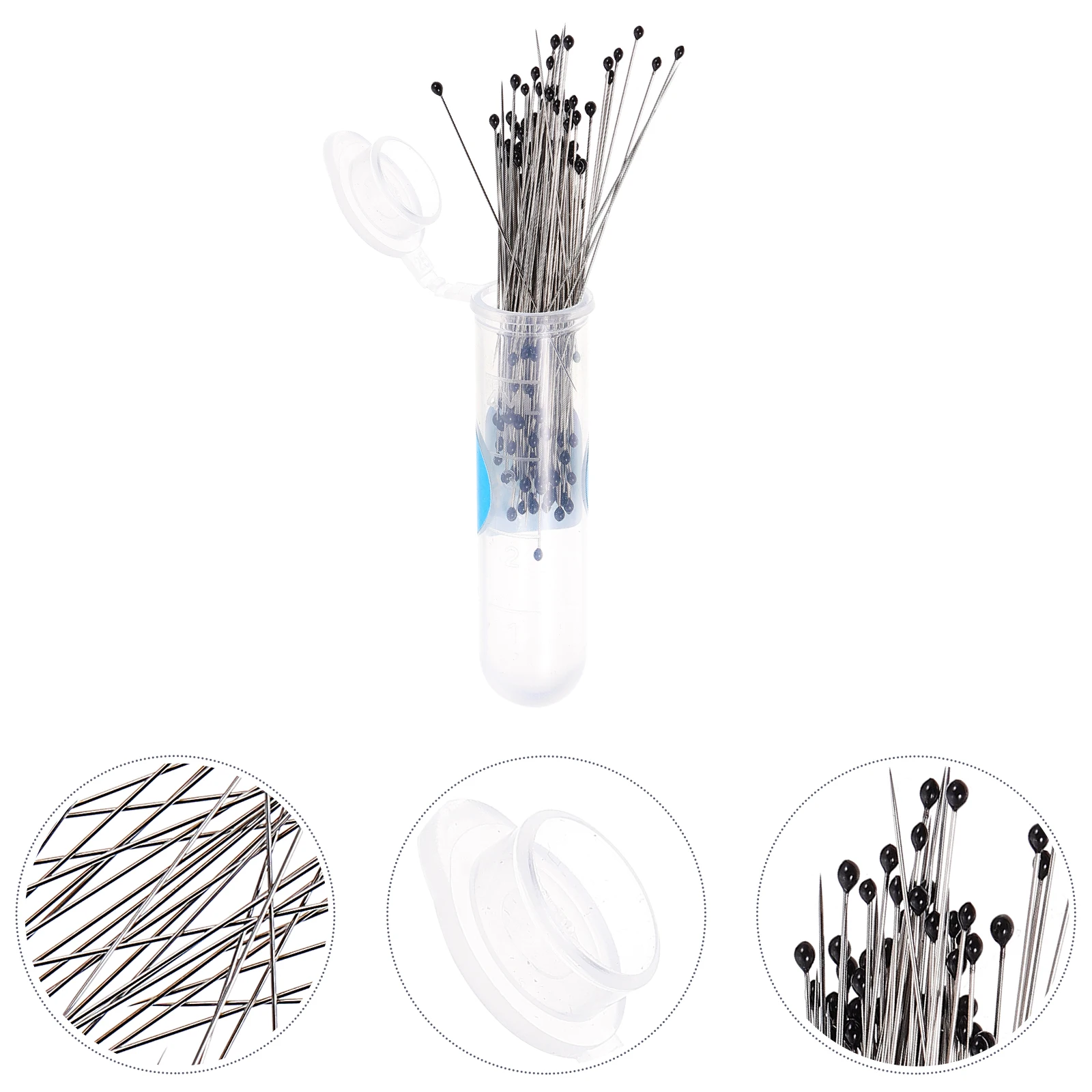 200pcs Stainless Steel Specimen Pin Per Bottle For Entomology Insect Pinning Kit Display Storage Tools Parts