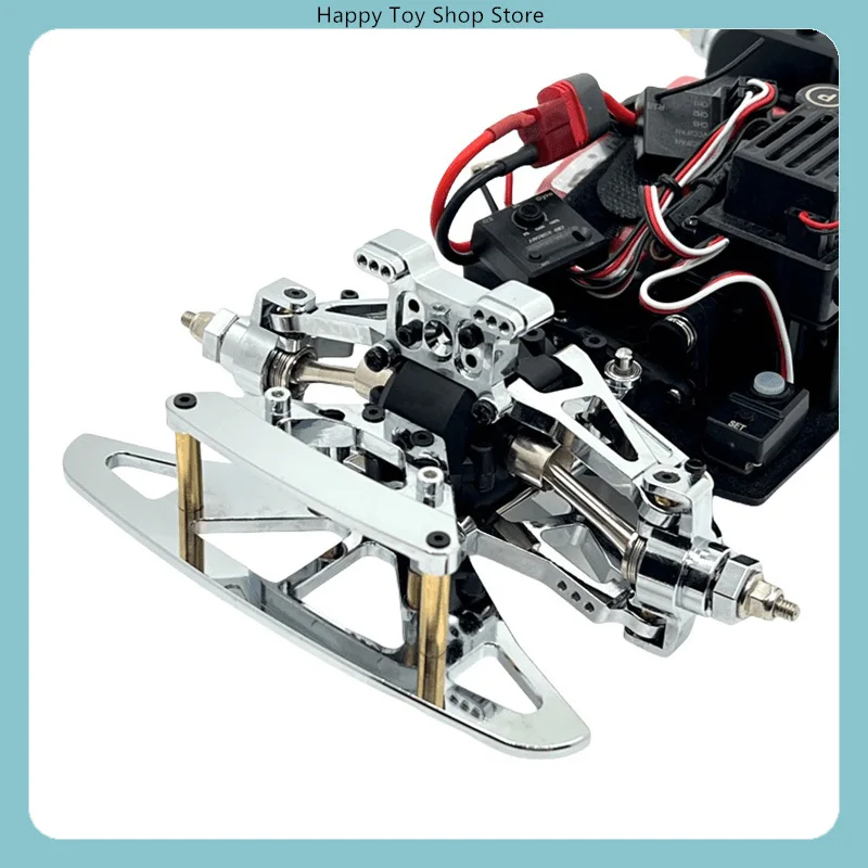 ​​MJX 1/14 14301 14302 14303 14304 RC Car Metal Upgrade Chrome Plated Mirror Surface Spare Parts​