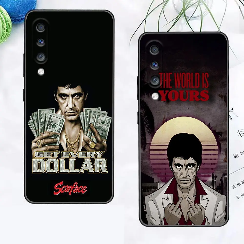 Film Scarface 1983 Al Pacino Case For Samsung Note 20 10 Ultra Plus 9 8 M54 M53 M51 M33 M32 M30 M30S M23 M20 M14 J8 J7 J6 Cover