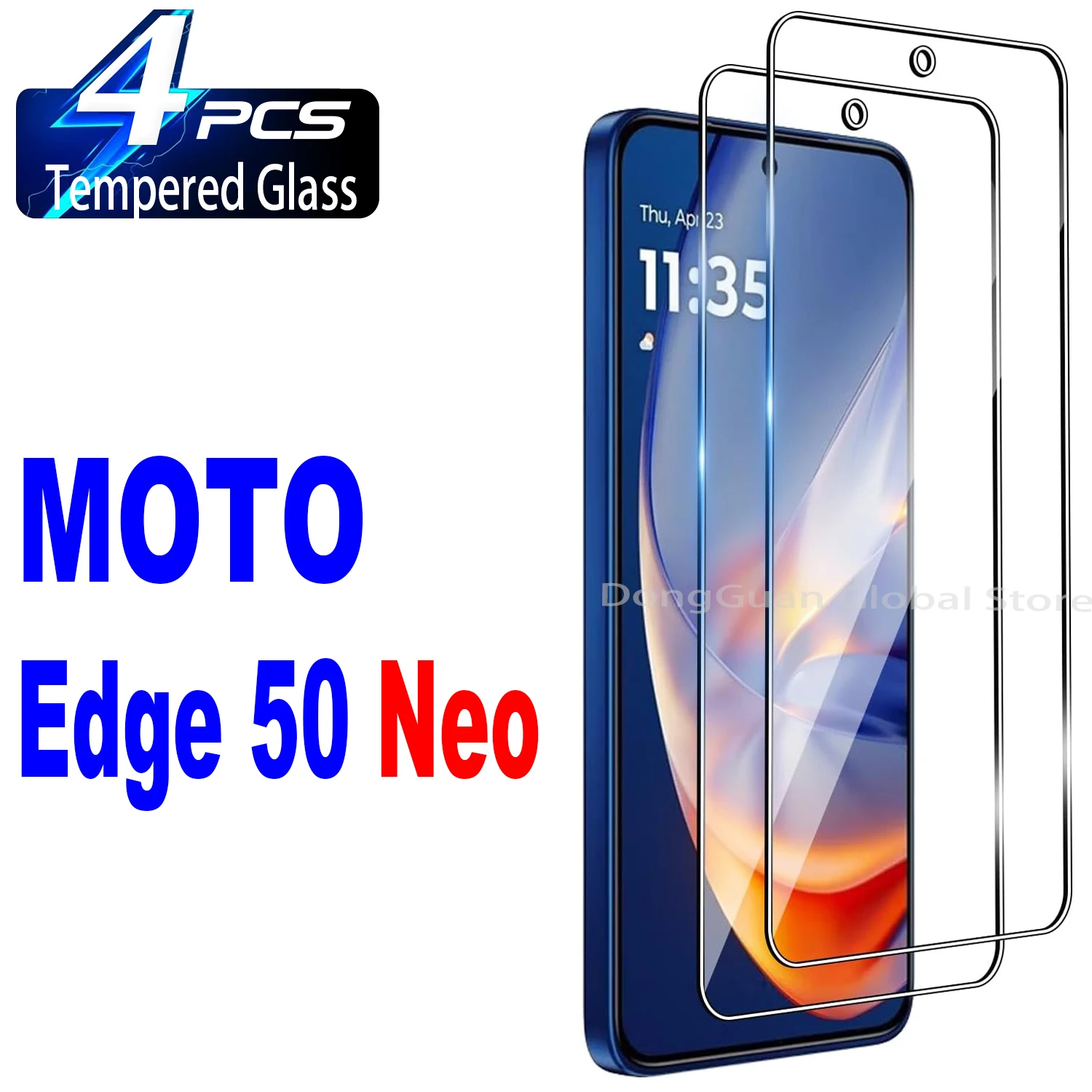 For Motorola Moto Edge 50 Neo Tempered Glass Screen Protector Glass Film