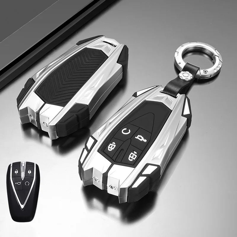 New Car Remote Case KeyChain for Changan CS35 Plus CS55 PLUS CS75 PLUS Eado UNI-T UNI K Oushang X5 X7 EV Silicone Key Cover