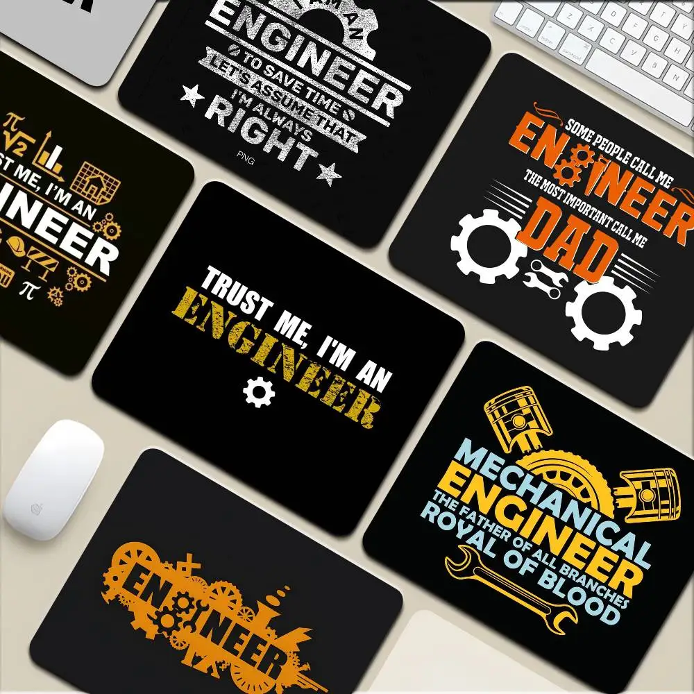 Vertrauen Sie mir, ich bin ein Ingenieur, kleines Mauspad, Tastaturpad, Laptop-Kissen, rutschfeste Schreibtischunterlage