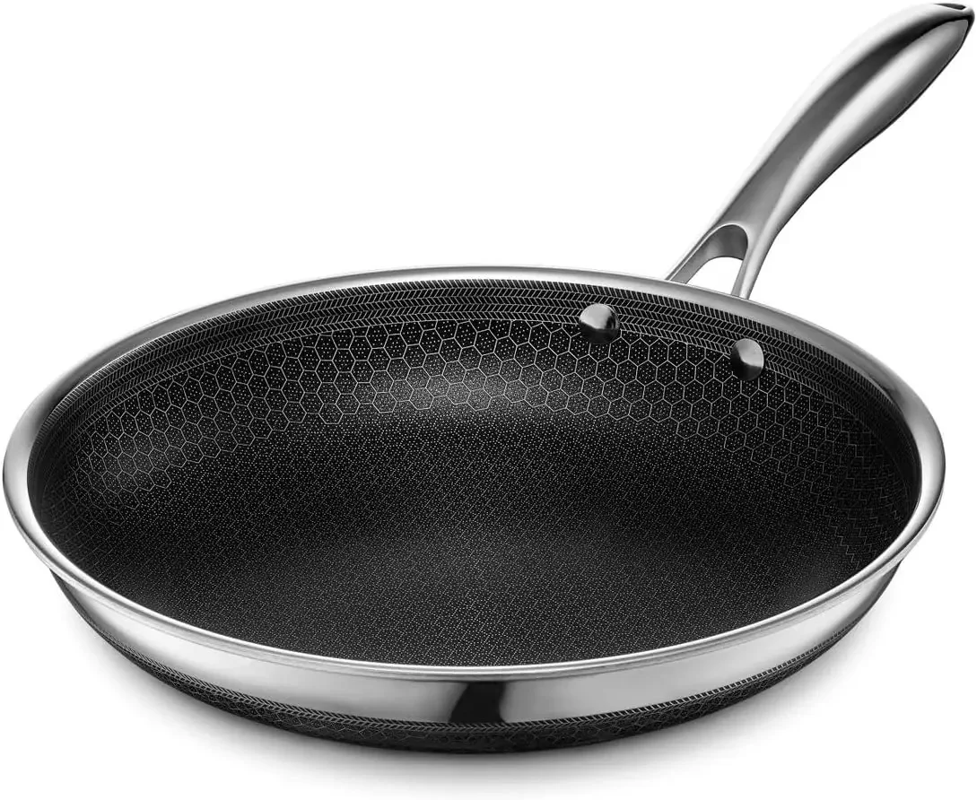 Nonstick Stainless Steel Frying Pan 28 cm 30cm 20cm 24cm 26cm