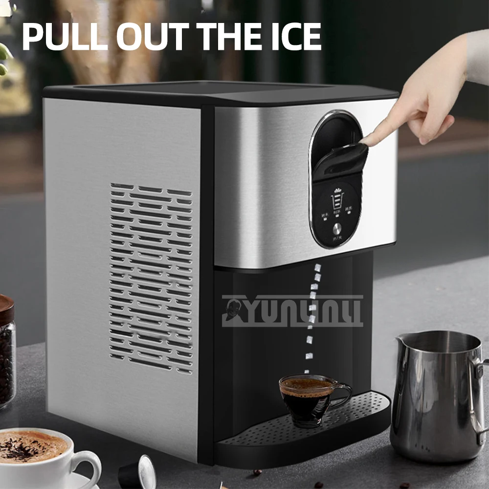 30Kg Household Automatic Ice Maker Commercial Irregular Granular Ice Maker Ice Maker for Office