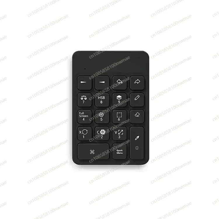 Teclado inalámbrico Bluetooth rápido, mini YESWORD/AOIKTYE ultrafino y portátil
