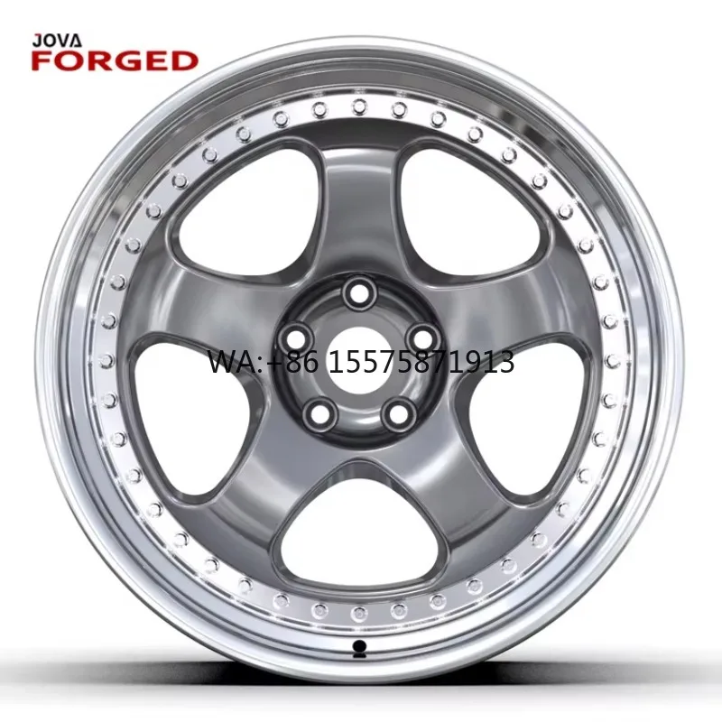 

Custom Deep Lip Forged Wheels 15 16 17 18 20 21 22 24 Inch Wheels Rims 5 Spoke 2 Piece Forged Wheels for Chevrolet