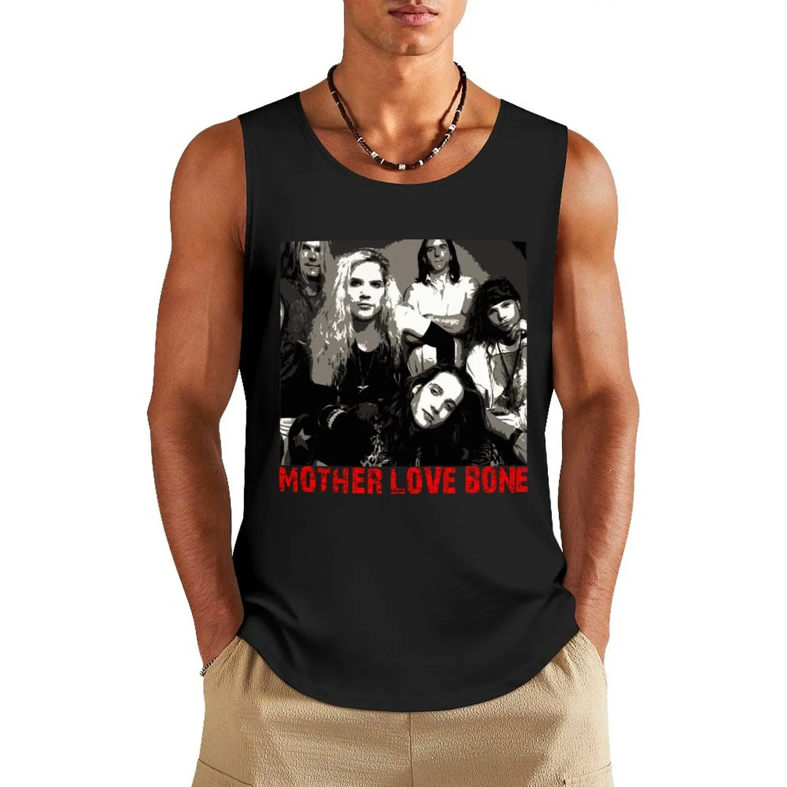 

Mother love bone Tank Top basketball clothing sleeveless Men's t-shirts