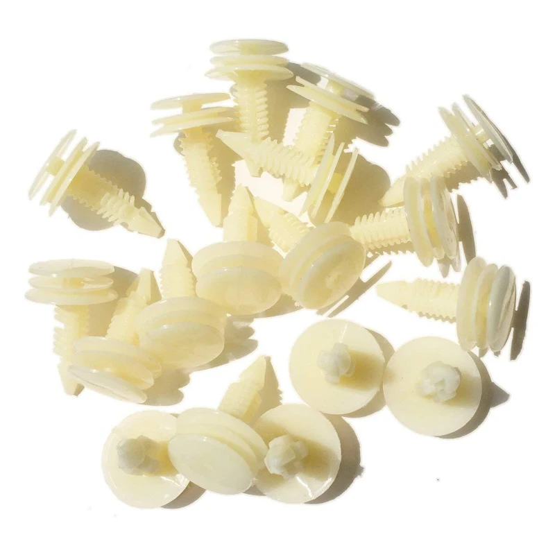 Clips de Rivets de couvercle de moteur de garde-boue de pare-chocs de retenue de poussée de fixation automatique adaptés à la Clip de panneau de garniture de porte avant et arrière de voiture Buick