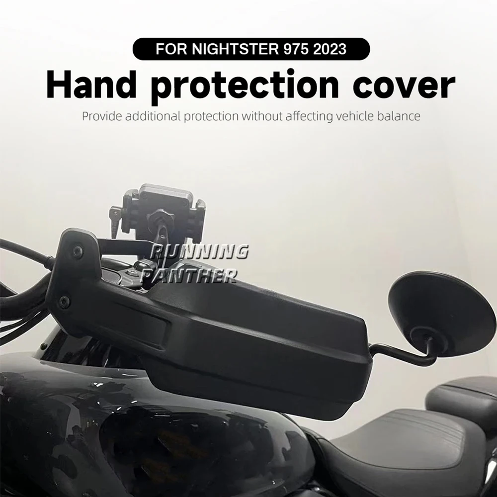 Voor Nightster 975 RH 975 Speciale 2024 Handvat Bar Hand Guard Handguard Rem Shell Bescherming Windscherm Deflector Cover